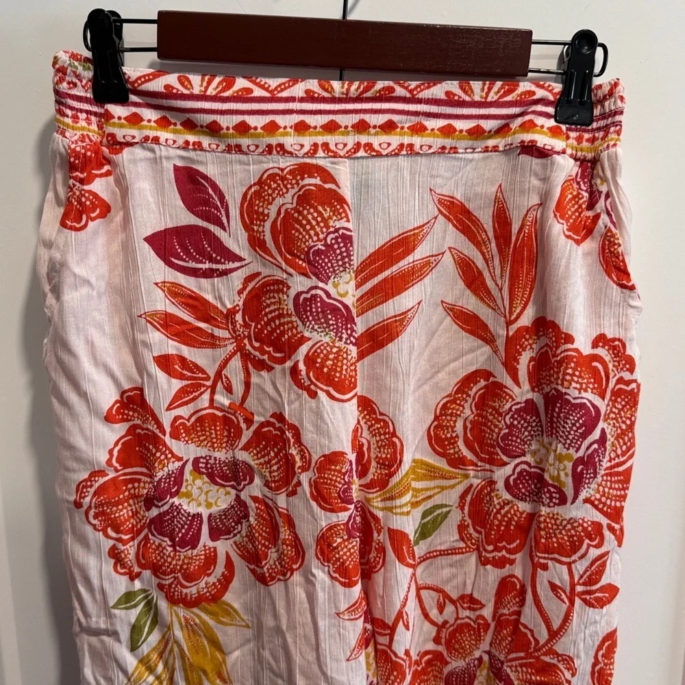 Floral Wide Leg Pants - New Size Medium